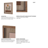 Southwestern Landscape No.3 by The Miuus Studio Textured Framed Artwork Matted under Glass by Mercana at Eve Furniture