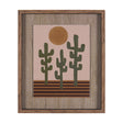 Southwestern Landscape No.3 by The Miuus Studio Textured Framed Artwork Matted under Glass by Mercana at Eve Furniture