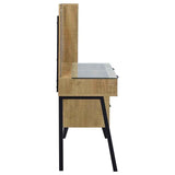 Souza Mango 5-Drawer Makeup Vanity Table With LED Mirror by Coaster at Eve Furniture