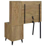 Souza Mango 5-Drawer Makeup Vanity Table With LED Mirror by Coaster at Eve Furniture