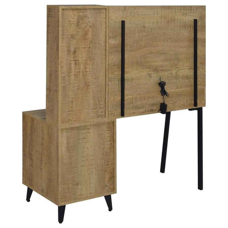 Souza Mango 5-Drawer Makeup Vanity Table With LED Mirror by Coaster at Eve Furniture