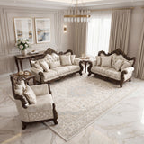 Sovereign Cherry Brown Sofa by Homelegance at Eve Furniture