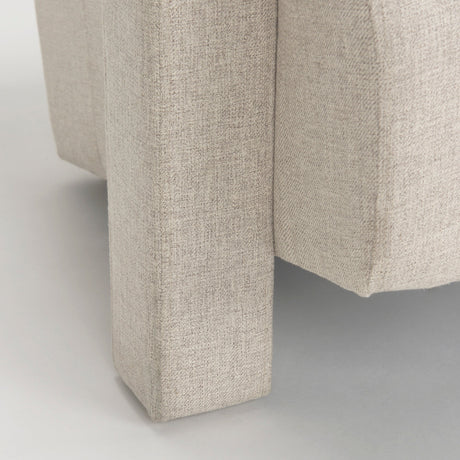 Sovereign Oatmeal Fully Upholstered Accent Chair by Mercana at Eve Furniture