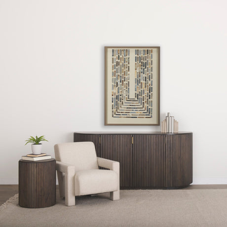 Sovereign Oatmeal Fully Upholstered Accent Chair by Mercana at Eve Furniture
