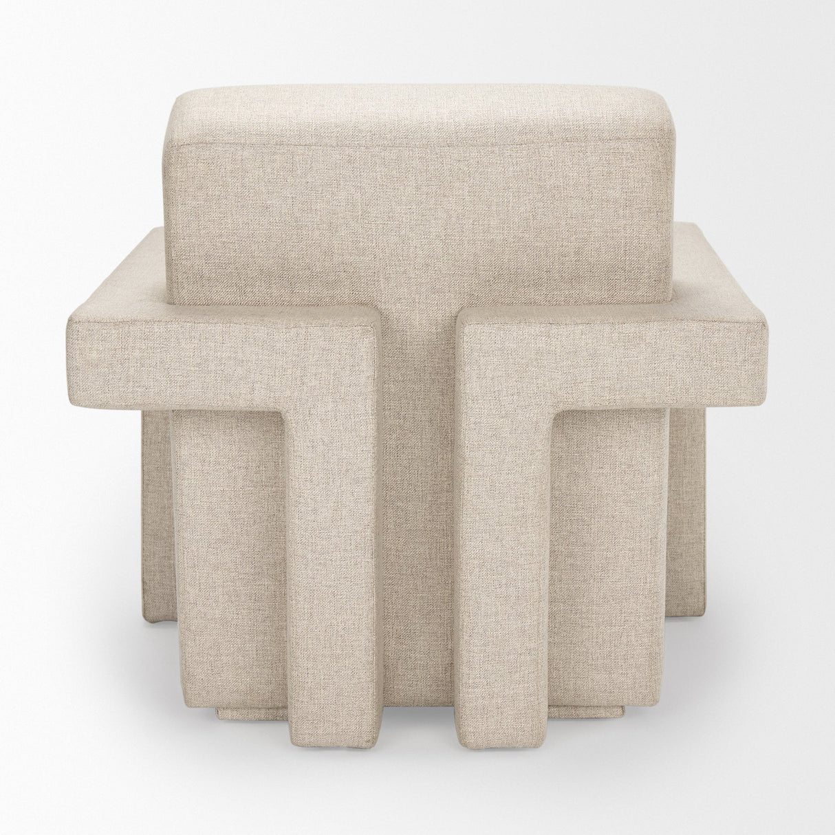 Sovereign Oatmeal Fully Upholstered Accent Chair by Mercana at Eve Furniture