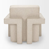 Sovereign Oatmeal Fully Upholstered Accent Chair by Mercana at Eve Furniture