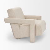 Sovereign Oatmeal Fully Upholstered Accent Chair by Mercana at Eve Furniture