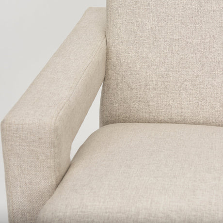 Sovereign Oatmeal Fully Upholstered Accent Chair by Mercana at Eve Furniture