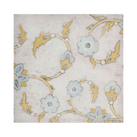 Spa Floral Fresco III by Mercana Studio a Hand Embellished Textured Canvas by Mercana at Eve Furniture