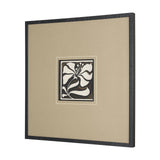 Spanish Tile Dark II by Mercana Studio Textured Framed Artwork Matted under Glass by Mercana at Eve Furniture