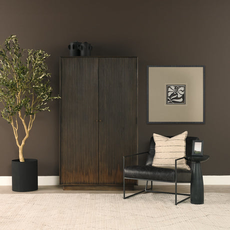 Spanish Tile Dark II by Mercana Studio Textured Framed Artwork Matted under Glass by Mercana at Eve Furniture