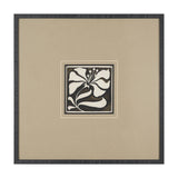 Spanish Tile Dark II by Mercana Studio Textured Framed Artwork Matted under Glass by Mercana at Eve Furniture