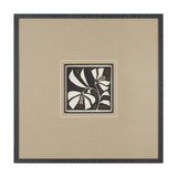Spanish Tile Dark III by Mercana Studio Textured Framed Artwork Matted under Glass by Mercana at Eve Furniture