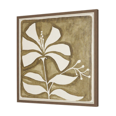 Spanish Tile Light I by Mercana Studio Hand-Embellished Textured Framed Canvas Artwork by Mercana at Eve Furniture