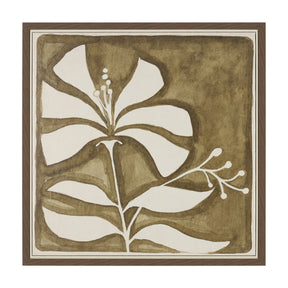 Spanish Tile Light I by Mercana Studio Hand-Embellished Textured Framed Canvas Artwork by Mercana at Eve Furniture