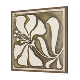 Spanish Tile Light II by Mercana Studio Hand-Embellished Textured Framed Canvas Artwork by Mercana at Eve Furniture