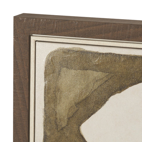 Spanish Tile Light II by Mercana Studio Hand-Embellished Textured Framed Canvas Artwork by Mercana at Eve Furniture