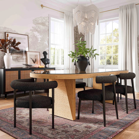 Spara Performance Boucle Side Chair by TOV Furniture at Eve Furniture