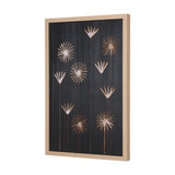 Spark I by Mercana Studio a Hand Embellished Textured Framed Art Print Matted under Glass by Mercana at Eve Furniture