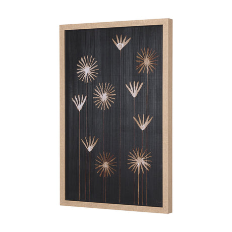 Spark I by Mercana Studio a Hand Embellished Textured Framed Art Print Matted under Glass by Mercana at Eve Furniture