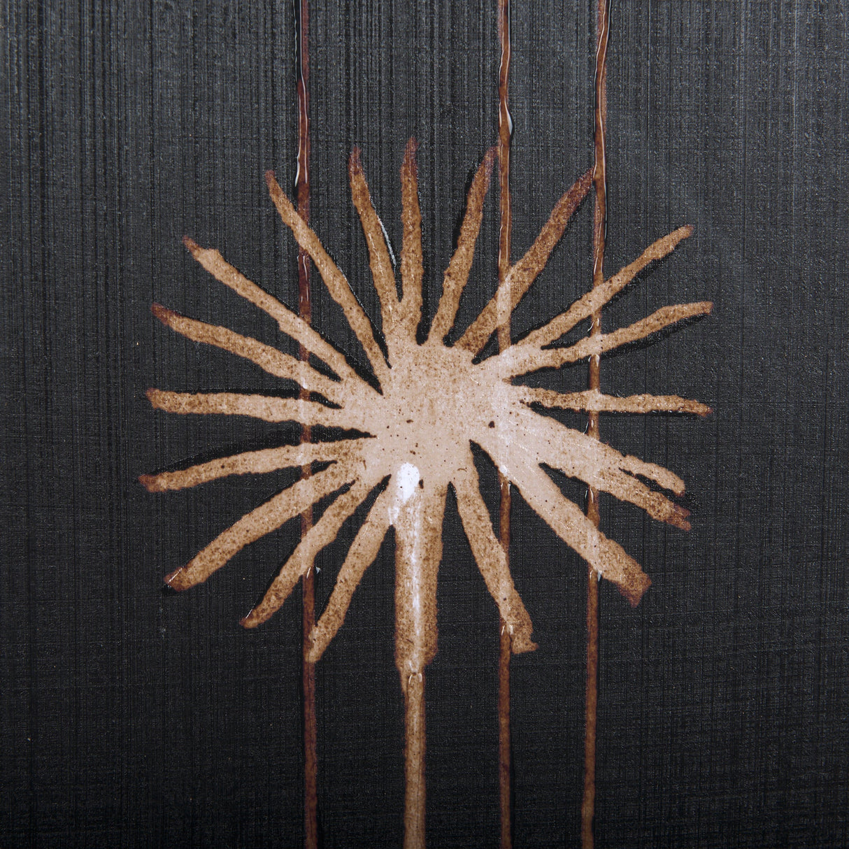 Spark I by Mercana Studio a Hand Embellished Textured Framed Art Print Matted under Glass by Mercana at Eve Furniture