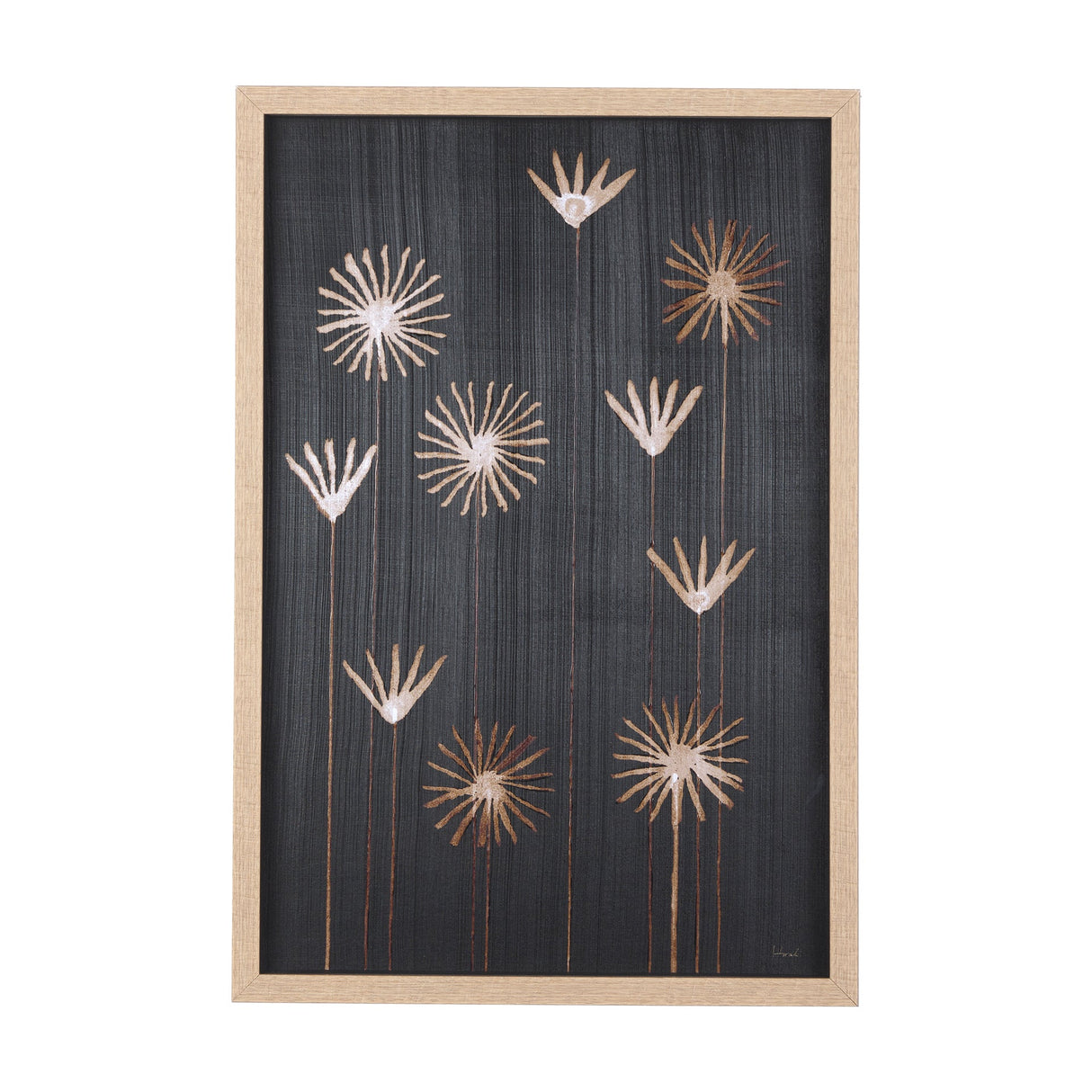 Spark I by Mercana Studio a Hand Embellished Textured Framed Art Print Matted under Glass by Mercana at Eve Furniture