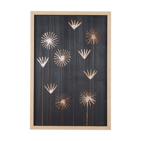 Spark I by Mercana Studio a Hand Embellished Textured Framed Art Print Matted under Glass by Mercana at Eve Furniture