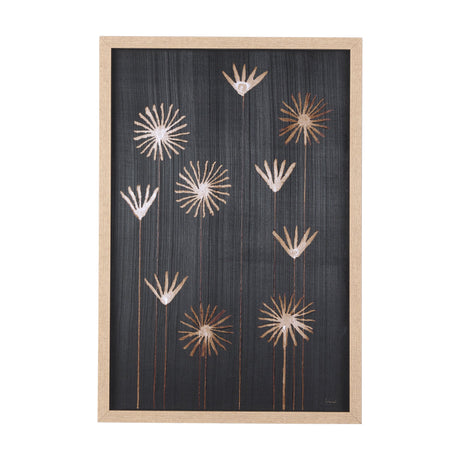 Spark I by Mercana Studio a Hand Embellished Textured Framed Art Print Matted under Glass by Mercana at Eve Furniture