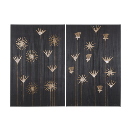 Spark II by Mercana Studio a Hand Embellished Textured Canvas by Mercana at Eve Furniture