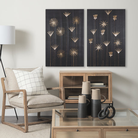 Spark II by Mercana Studio a Hand Embellished Textured Canvas by Mercana at Eve Furniture