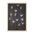 Spark II by Mercana Studio a Hand Embellished Textured Framed Art Print Matted under Glass by Mercana at Eve Furniture