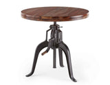 Sparrow 30-inch Round Crank Table by Steve Silver at Eve Furniture