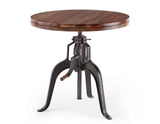 Sparrow Brown/Black Adjustable Height Dining Set by Steve Silver at Eve Furniture