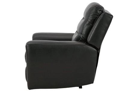 (Special) Warlin Black Power Recliner by Ashley at Eve Furniture