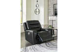 (Special) Warlin Black Power Recliner by Ashley at Eve Furniture