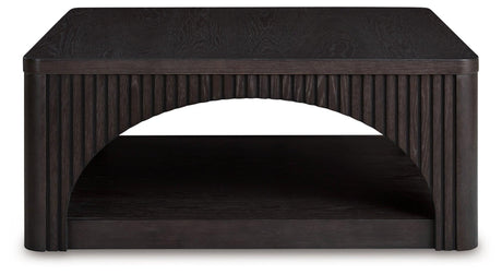 (Special) Yellink Black Coffee Table by Ashley at Eve Furniture