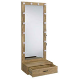 Spector Mango 1-drawer Lighted Full-Length Floor Mirror by Coaster at Eve Furniture