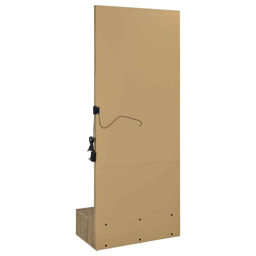 Spector Mango 1-drawer Lighted Full-Length Floor Mirror by Coaster at Eve Furniture