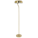 Spectra Floor Lamp - Gold outer and White inner by Ashcroft Furniture at Eve Furniture