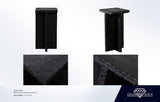 Spectre Black Slate Stone End Table by Diamond Sofa at Eve Furniture