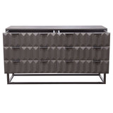 Spectrum Smoke Grey 6-Drawer Dresser by Diamond Sofa at Eve Furniture