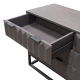 Spectrum Smoke Grey 6-Drawer Dresser by Diamond Sofa at Eve Furniture