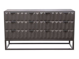 Spectrum Smoke Grey 6-Drawer Dresser by Diamond Sofa at Eve Furniture