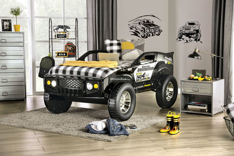 Speed Jump Black Twin Bed by Furniture of America at Eve Furniture