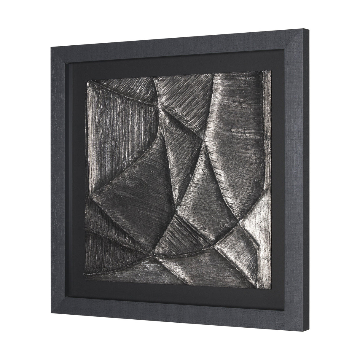 Spelter by Studio M a handmade Original Framed 3D Textured Artwork under Glass by Mercana at Eve Furniture