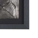 Spelter by Studio M a handmade Original Framed 3D Textured Artwork under Glass by Mercana at Eve Furniture