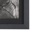 Spelter by Studio M a handmade Original Framed 3D Textured Artwork under Glass by Mercana at Eve Furniture