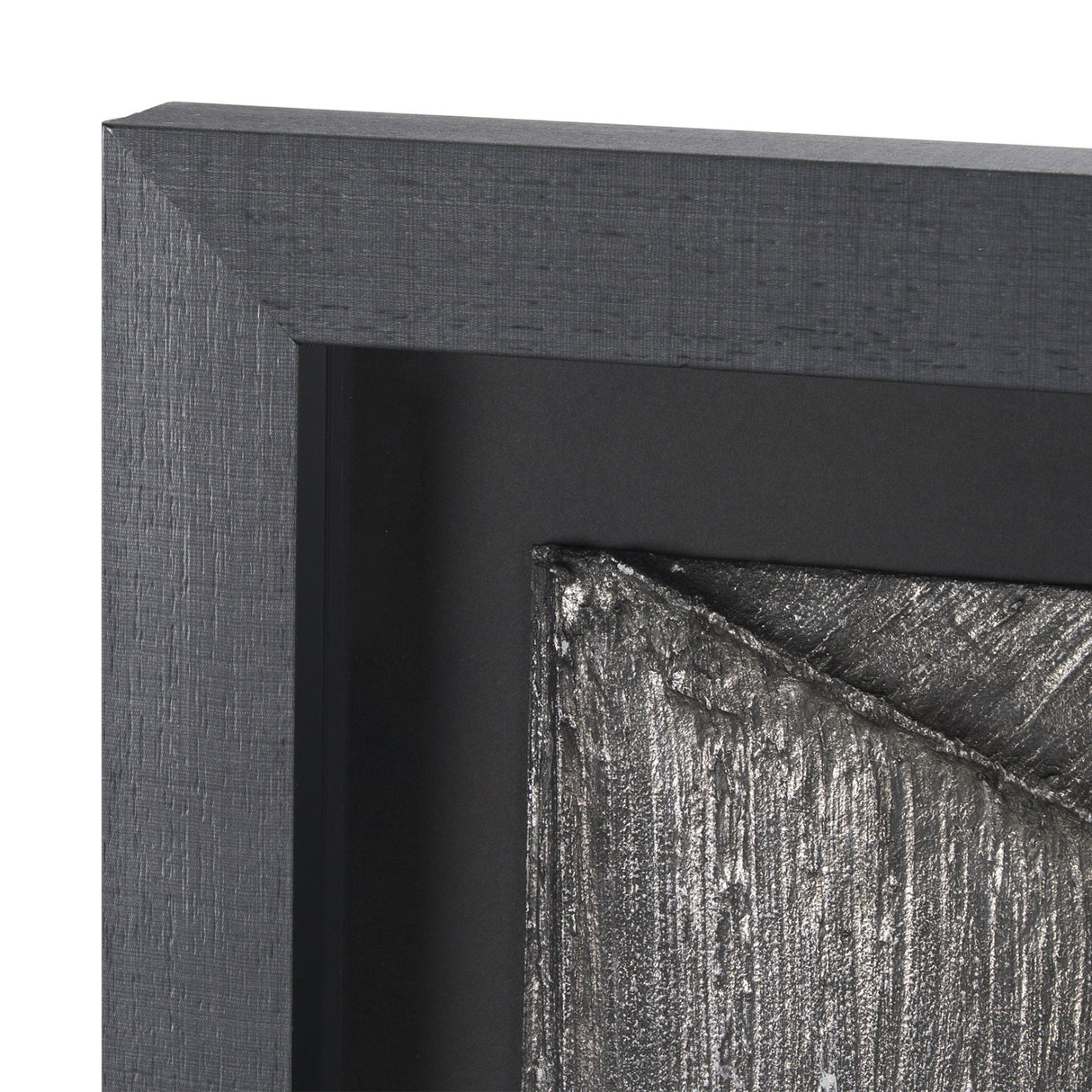 Spelter by Studio M a handmade Original Framed 3D Textured Artwork under Glass by Mercana at Eve Furniture