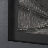 Spelter by Studio M a handmade Original Framed 3D Textured Artwork under Glass by Mercana at Eve Furniture