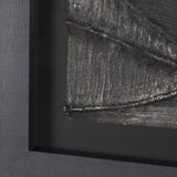 Spelter by Studio M a handmade Original Framed 3D Textured Artwork under Glass by Mercana at Eve Furniture